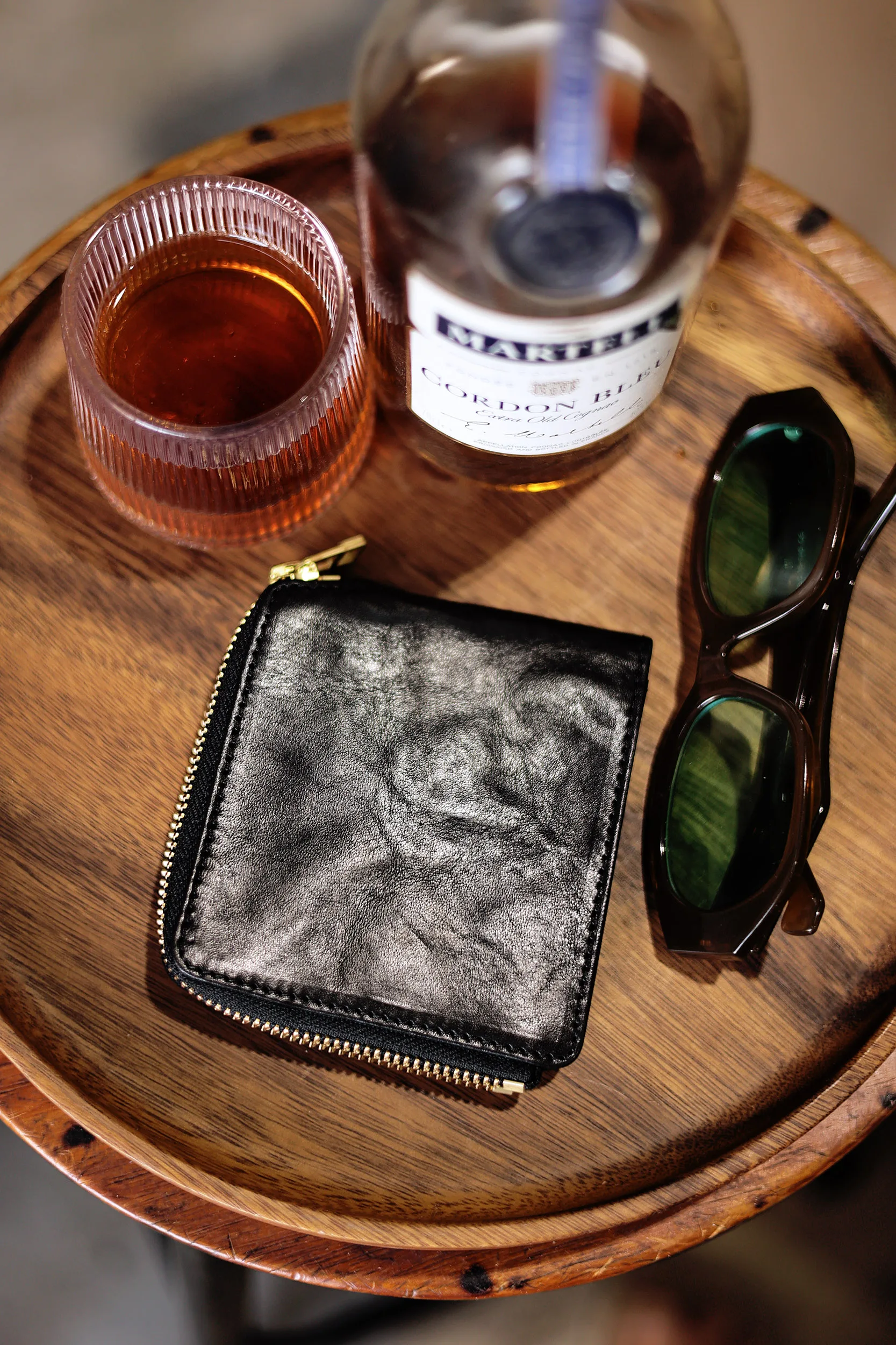 PNDME mode hochwertige pflanzlich gegerbte rindsleder männer kurze brieftasche vintage echtes leder ID kreditkarte halter geldbörse – Detail 6