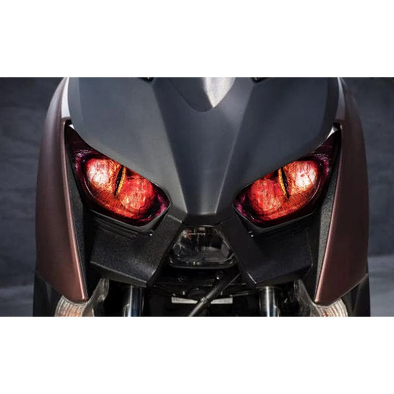 4 Pcs Motorcycle Accessories Headlight Protection Sticker Headlight Sticker For Yamaha Xmax 300 Xmax 250 A & C