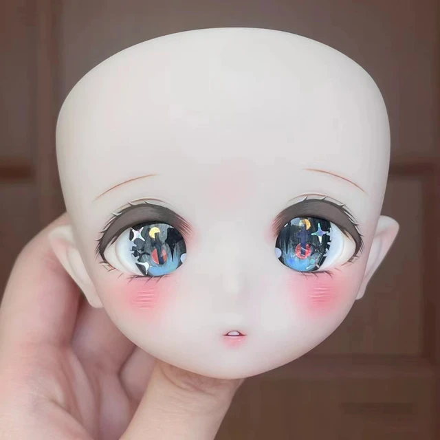 Em promoção! Bjd Boneca + Bidimensional De Barro Feitos à Mão Maquiagem  Técnica De Desenho De Livro De Arte Anime Bjd Boneca Cabeça Maquiagem  Técnica Tutorial Livro