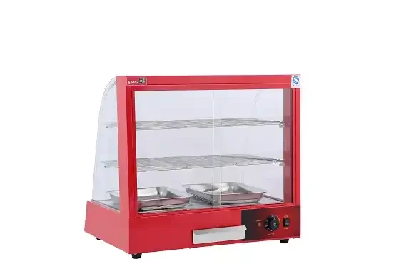 Stainless Steel Food Display Warmer Commercial Warming Showcase Electric Warmer Cabinet