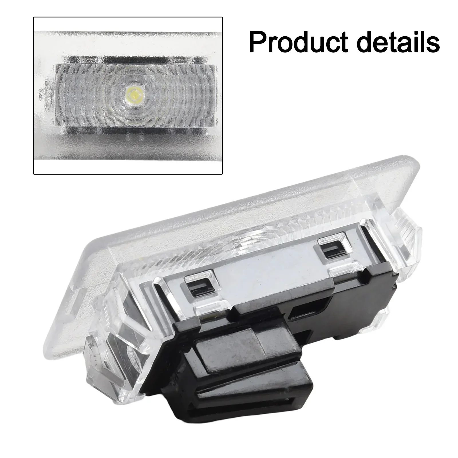 Superior Lighting Performance! White LED Interior Door Gloves TRUNK FRUNK Light For Tesla Model 3/Y Low Consumption