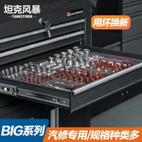 YyhcTool BoxHardware Tool Set For Mobile Tool Cart With Drawers Tank Storm BIG Series Combination Lining 1