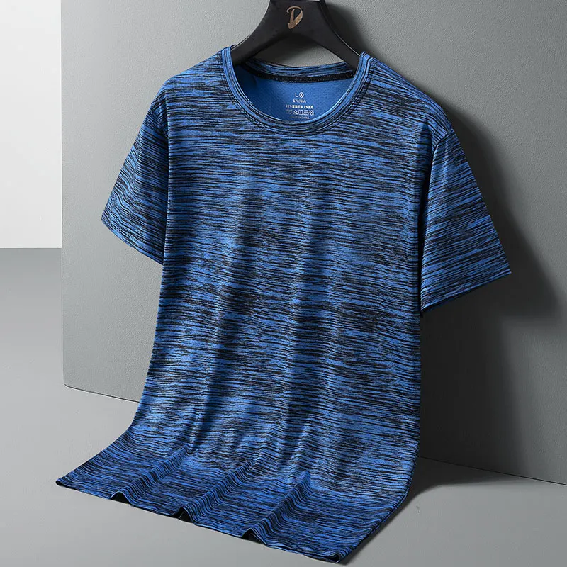 تي شيرت رجالي رائع للتخييم ، ملابس رياضية ، جري ،...