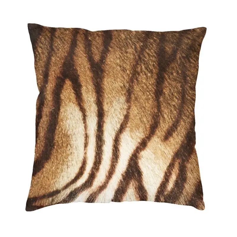

Tiger Dark Skin Pillow Case Home Decorative Wild Animal 3D Print Cushion Cover Throw Pillow For Living Room Printing