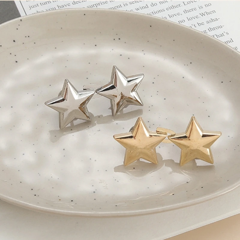 Jean Button Pins Adjustable Waist Buckle Star Pant Pin No Sew Star Tighten Waist Button Pin Instant for Pant