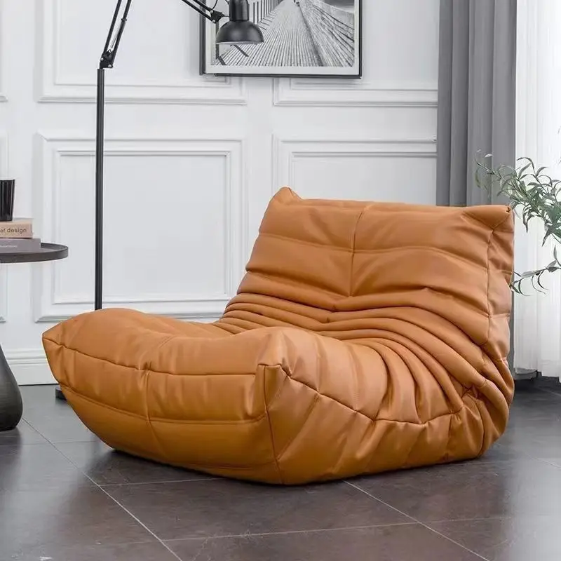 Dmuchana Sofa gąsienicowy, sypialnia, tkanina technologiczna, mały salon, fotel wypoczynkowy, siatka czerwona, nowoczesna Sofa jednoosobowa