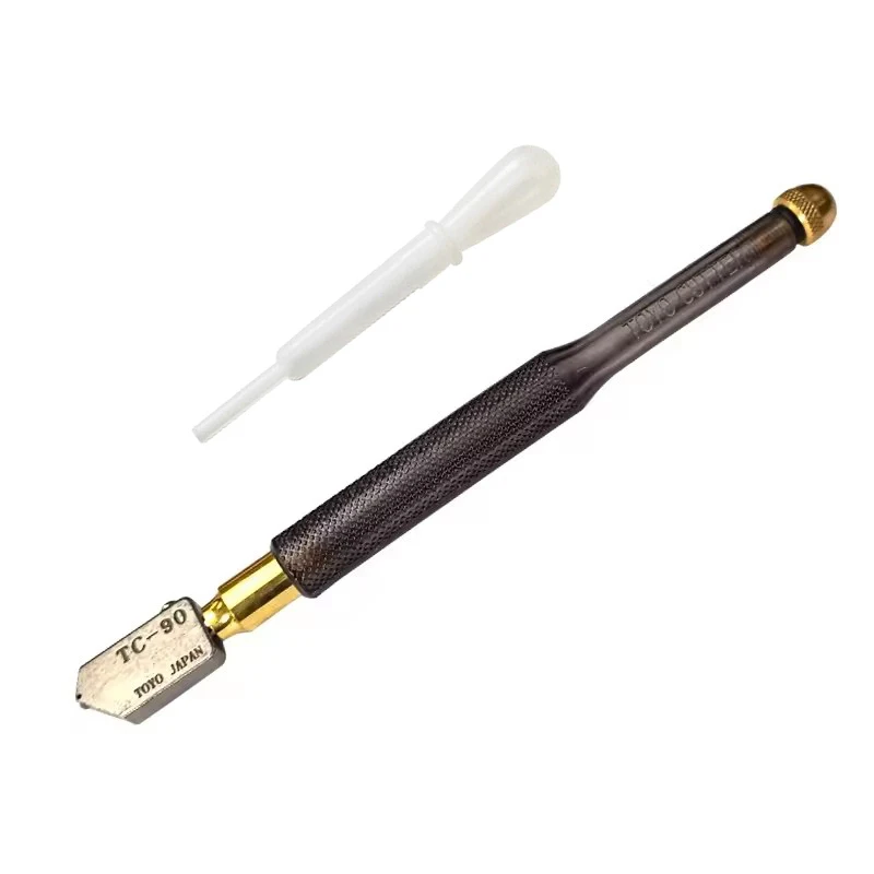 1PCS TC-90 Glass Cutter 2-8mm Carbide Tip For Glass/Tile Cutting