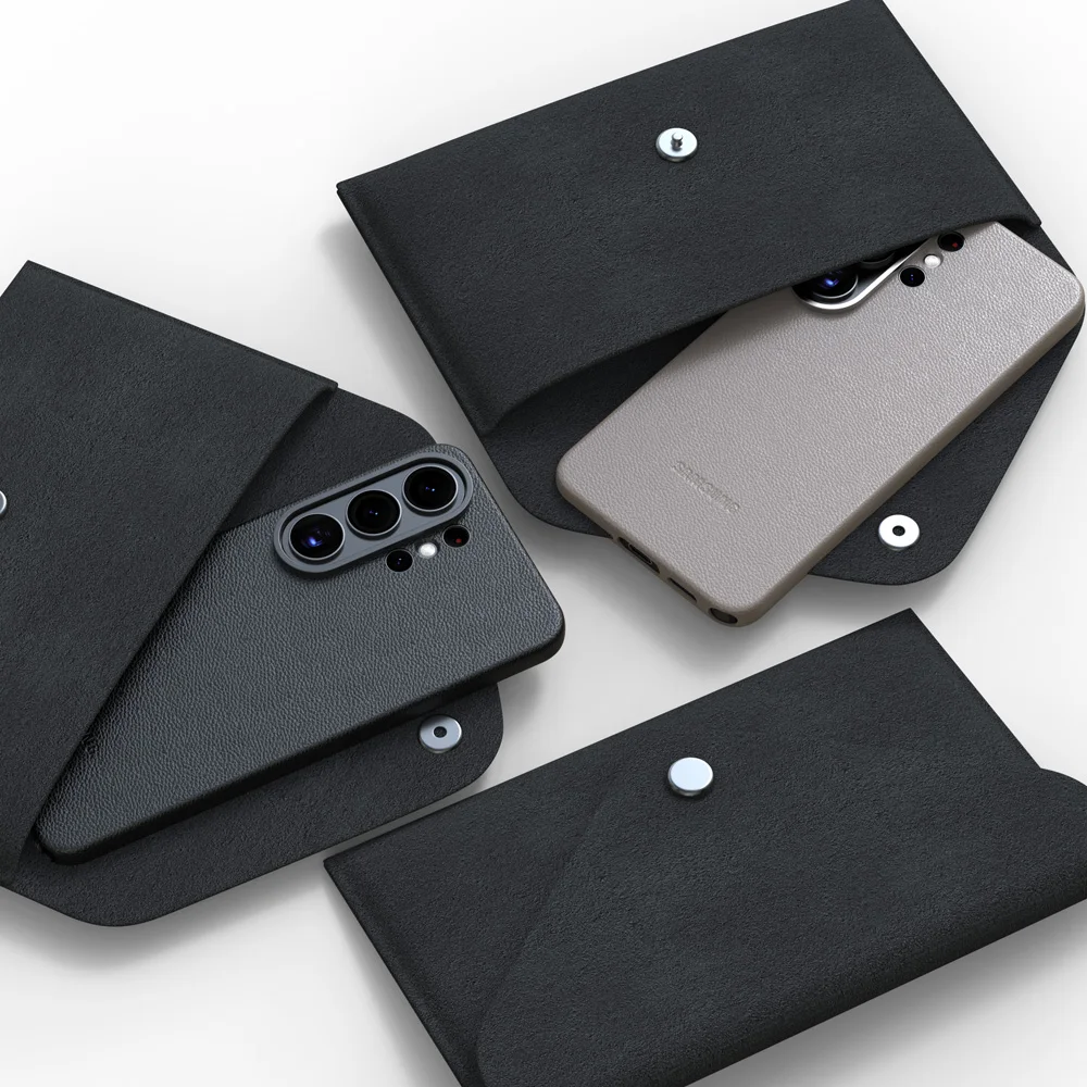 Genuine Luxury Leather 5G Phone Case with Full Protective Magsafe Magnetic Cover