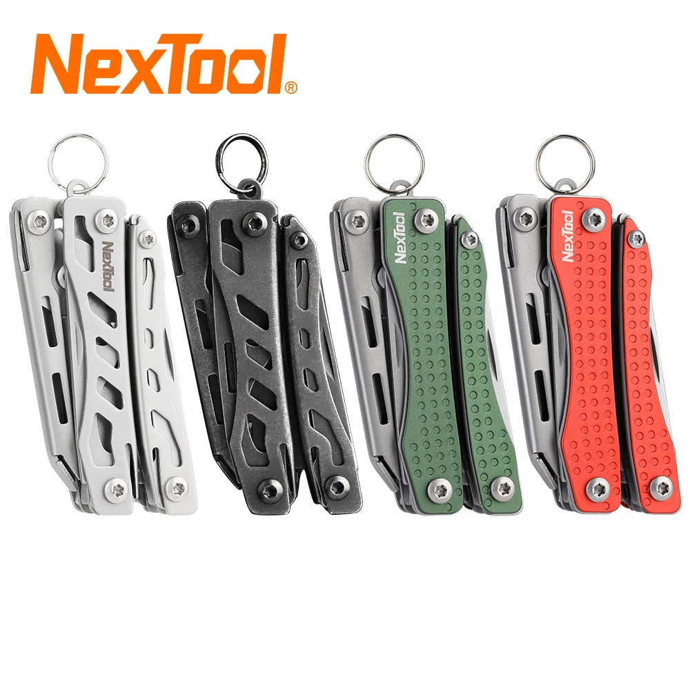 

Nextool Mini Flagship Multitools 10 In 1 Edc Repair Tools Pocket Folding Knife Outdoor Survival Kit Box Can Bottle Opener Pliers