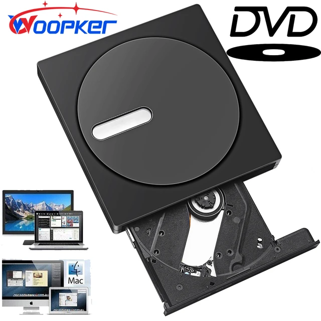 Lecteur DVD VCD Woopker USB 20 Lecteur CD Externe Mp3 Musique