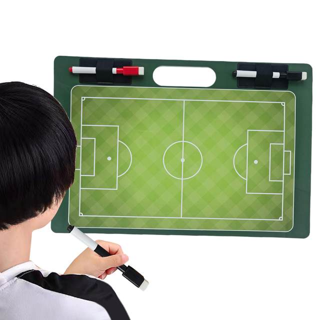 Coaches Clipboard Soccer Gifts Training Equipment Referee Gear Football Coaching Board Marker Board for Teaching Training Coach