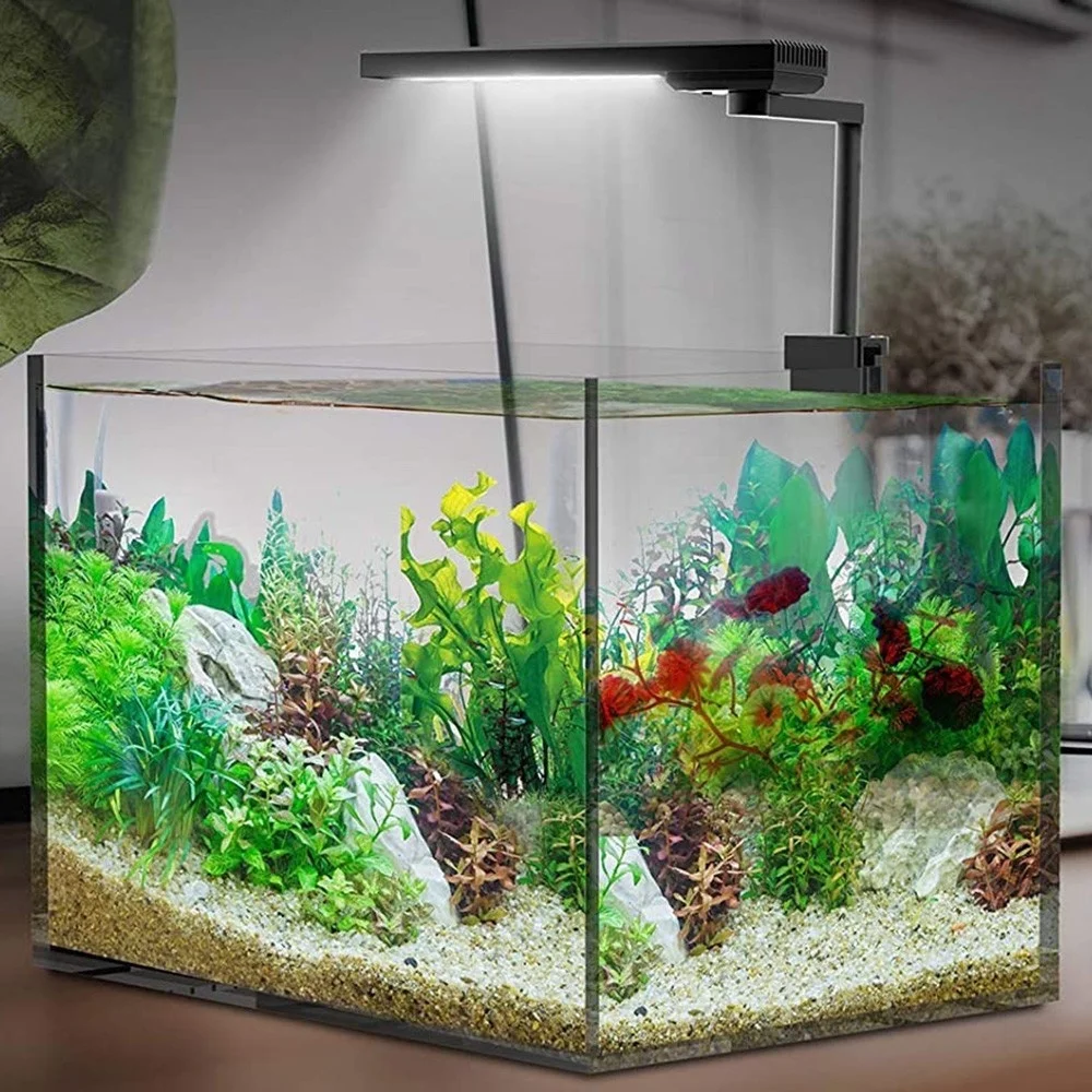 2022 Chihiros C2 Full Spectrum C2 RGB Aquarium LED Light with Bluetooth Controller Built-in Suite for Mini Nano Aquatic Tanks