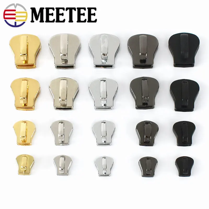 10/20Pcs 3 5 8 10 Zipper Heads For Resin Zippers Garment Pocket Zip