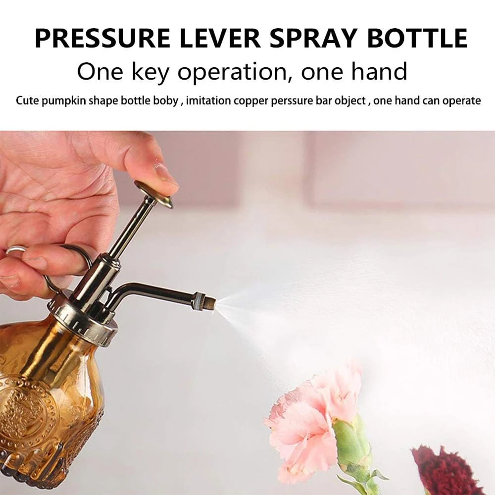Glass Plant Mister Spray Bottle for Indoor Gardening