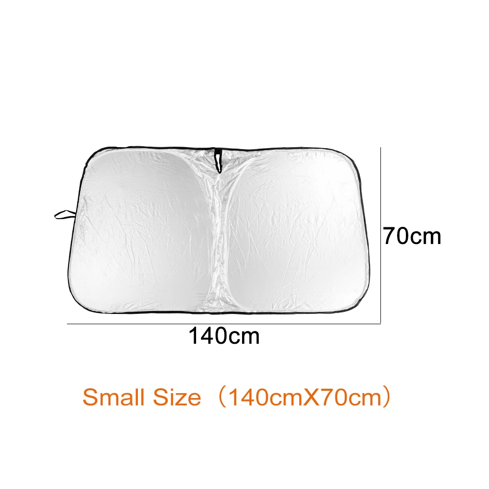 Foldable Car Front Windshield Sunshade Cover - Anti UV Sun Protector Auto Accessory