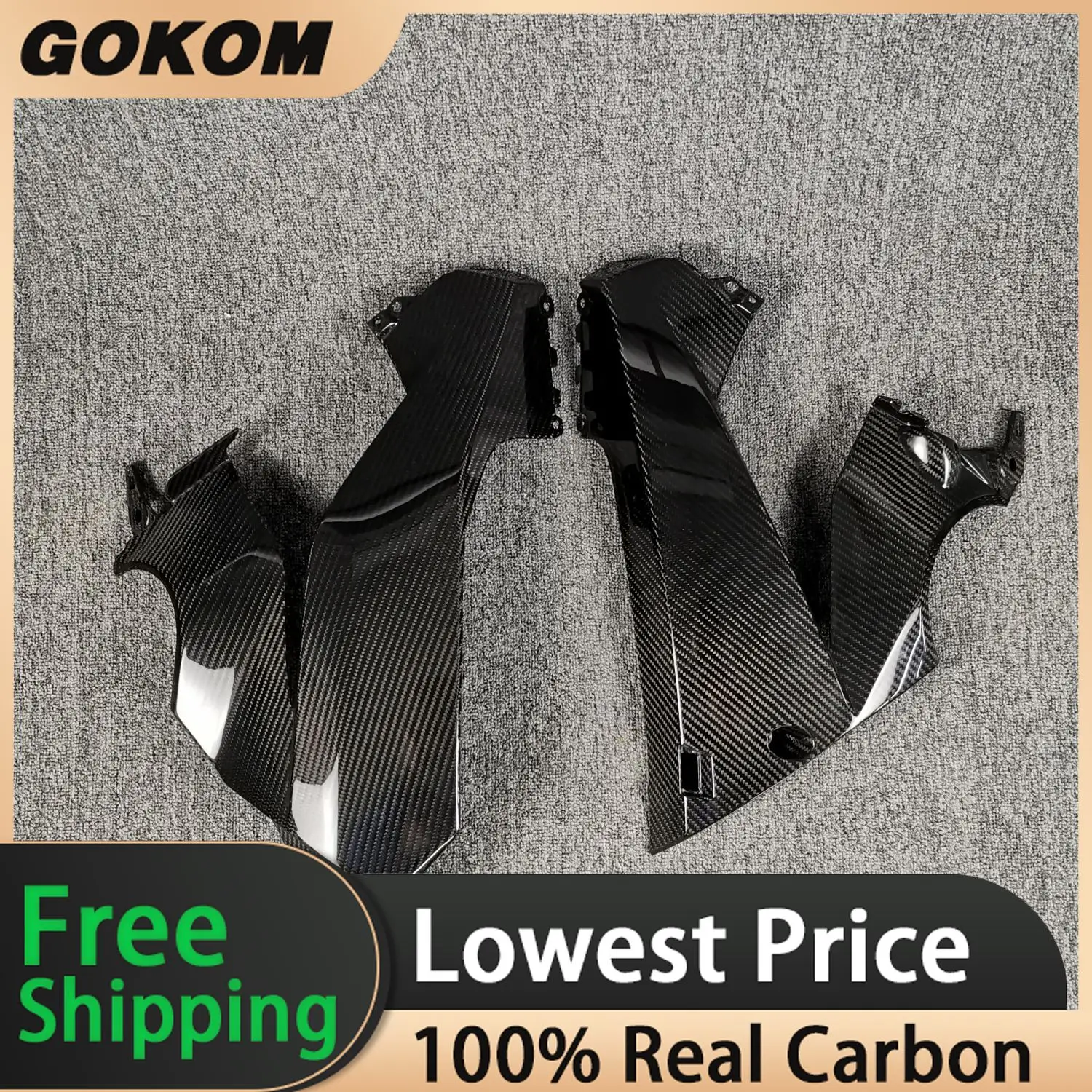 

Обтекатель панели из углеродного волокна для HONDA CBR650R 2019 + 100, защитная накладка, брызговик, кузов