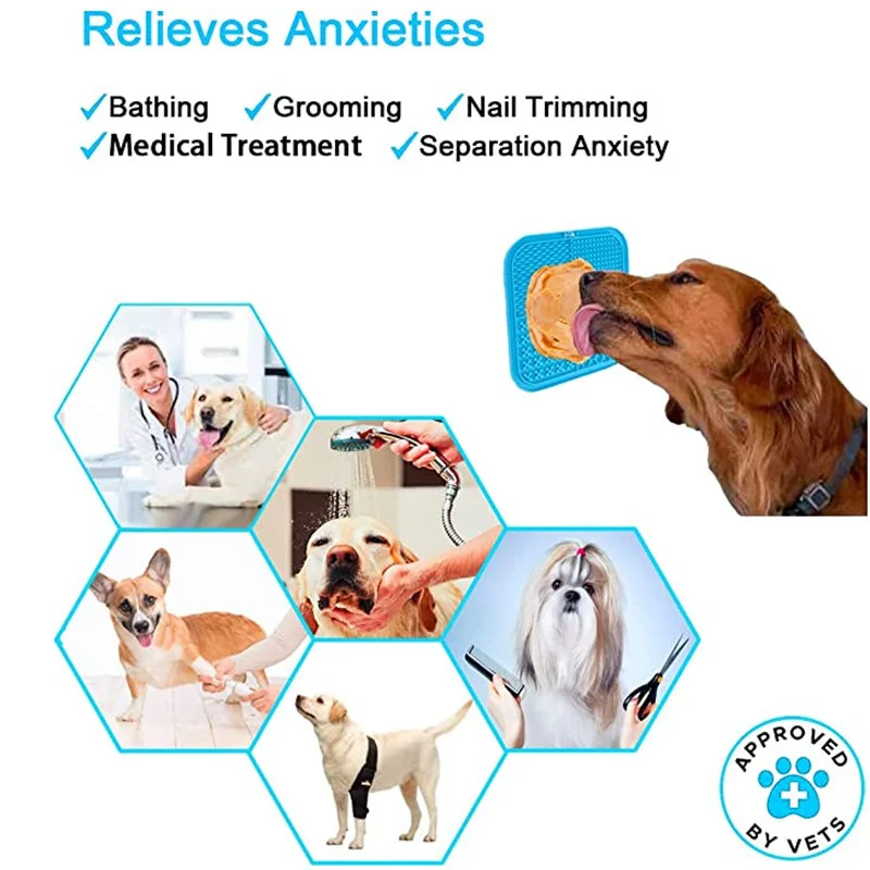 Title 2, Pet Supplies Dog Silicone Distracted Licking Fo...