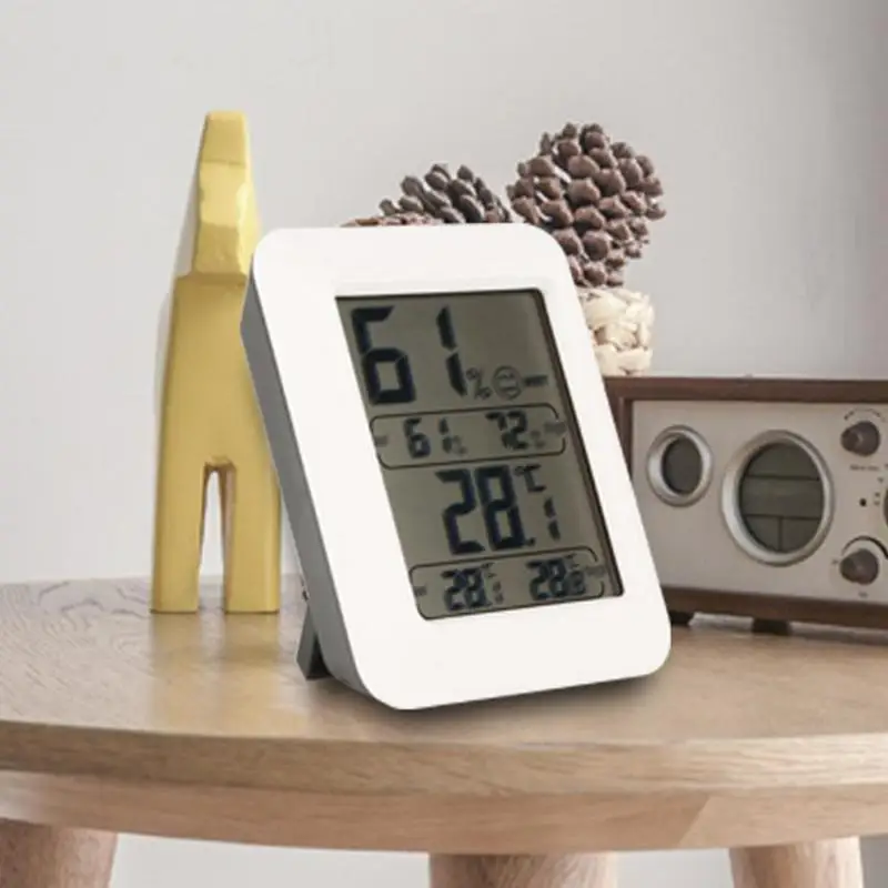 Humidity Gauge Indoor Hygrometer Indoor Humidity Accurate Magnetic Digital Supplies Greenhouse Accessories Monitoring For