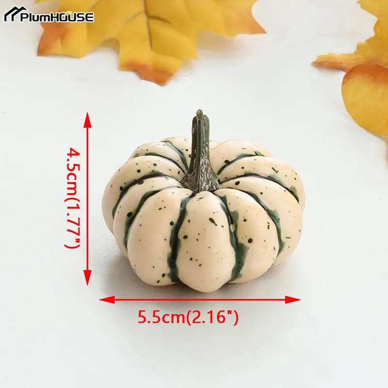 Mini Artificial Halloween Pumpkin Decor Simulation Vegetable DIY Craft Home Halloween Party Decoration Prop Farmhouse Harvest vegetable ornaments,artificial plant flower,artificial plant flowers,table decoration