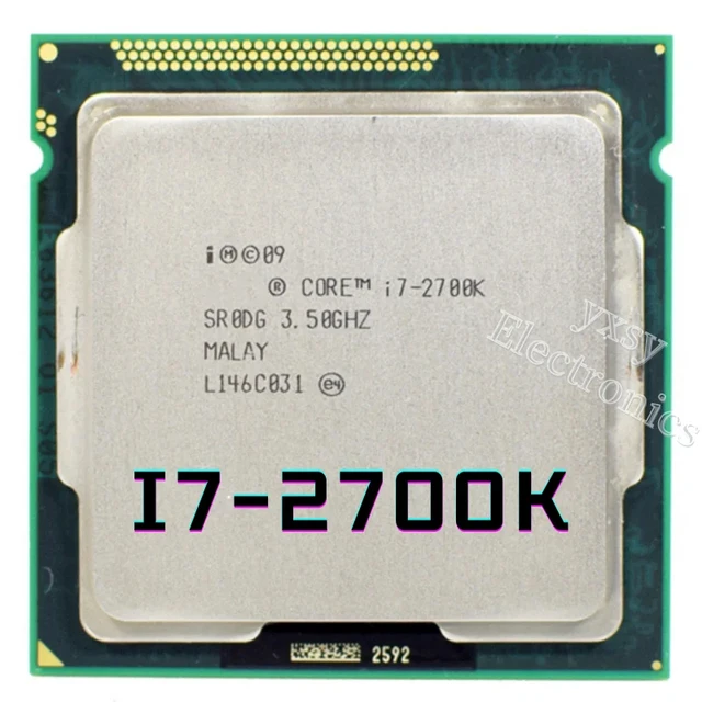 非常に良い)intel CPU Core i7 i7-2700K 3.50GHz 8M LGA1155
