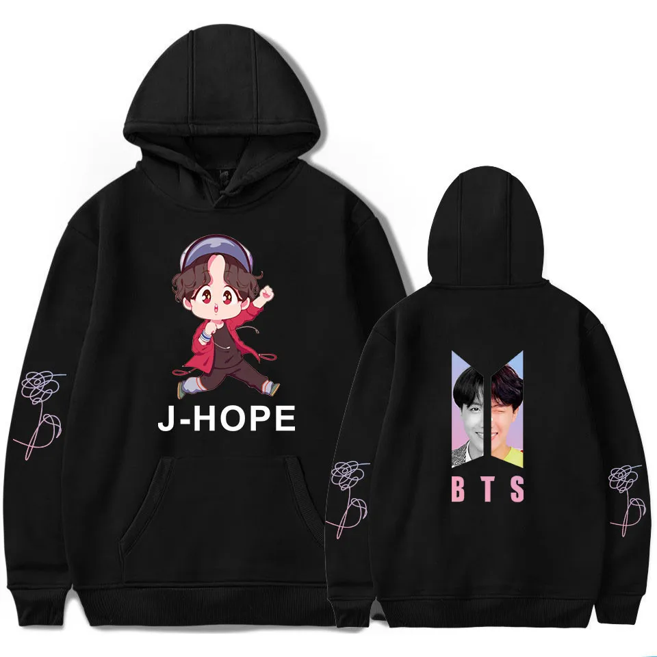 Толстовка с капюшоном для мальчиков Kopo Bangtan j-hope RM Jimin V Jung Kook Jin SUGA Miss | Женская