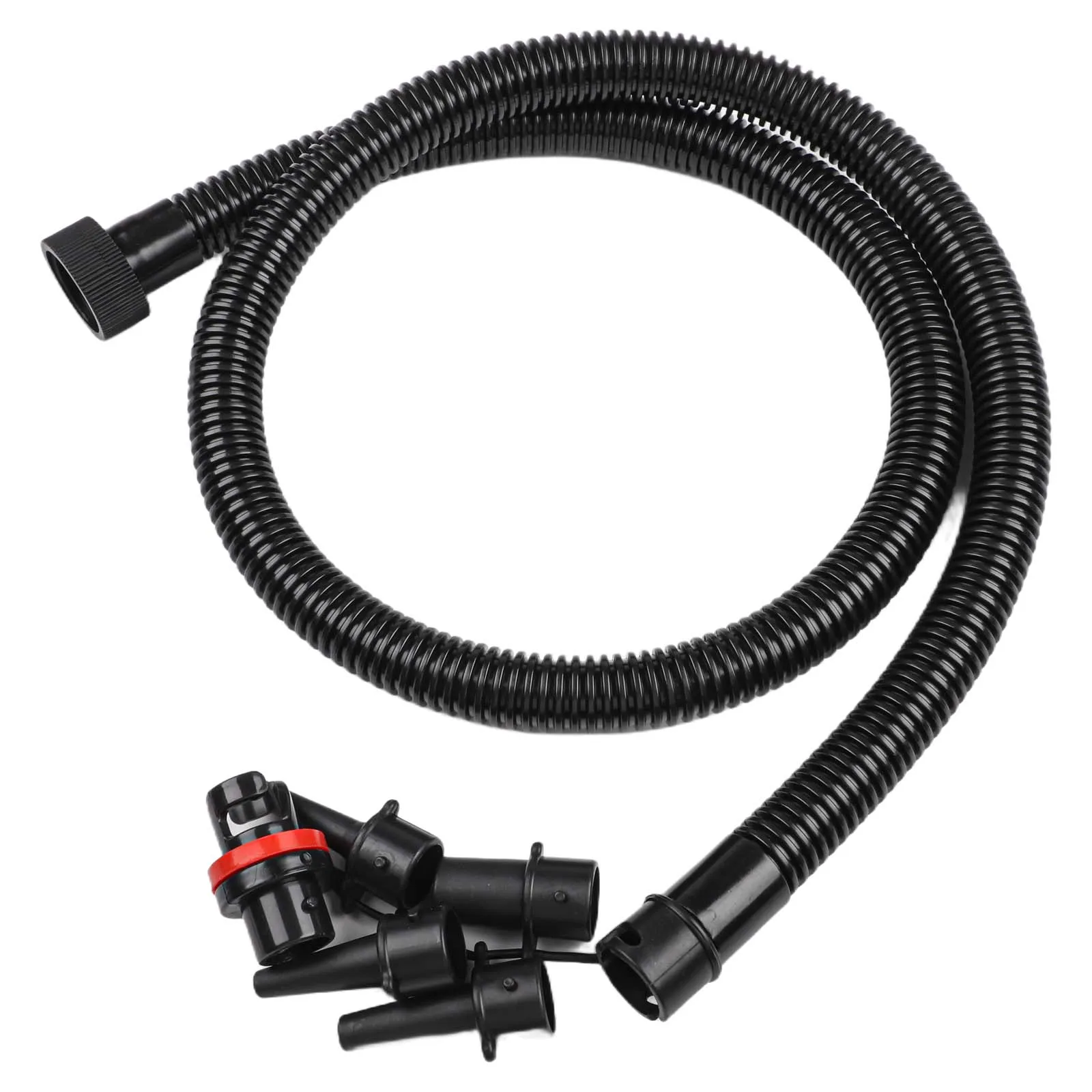 Schlauch für aufblasbare Produkte, Paddle-Board-Schlauch, aufblasbarer Luftpumpenschlauch, geeignet für aufblasbare Matratzen, 5 Düsen im Lieferumfang enthalten – Detail 23