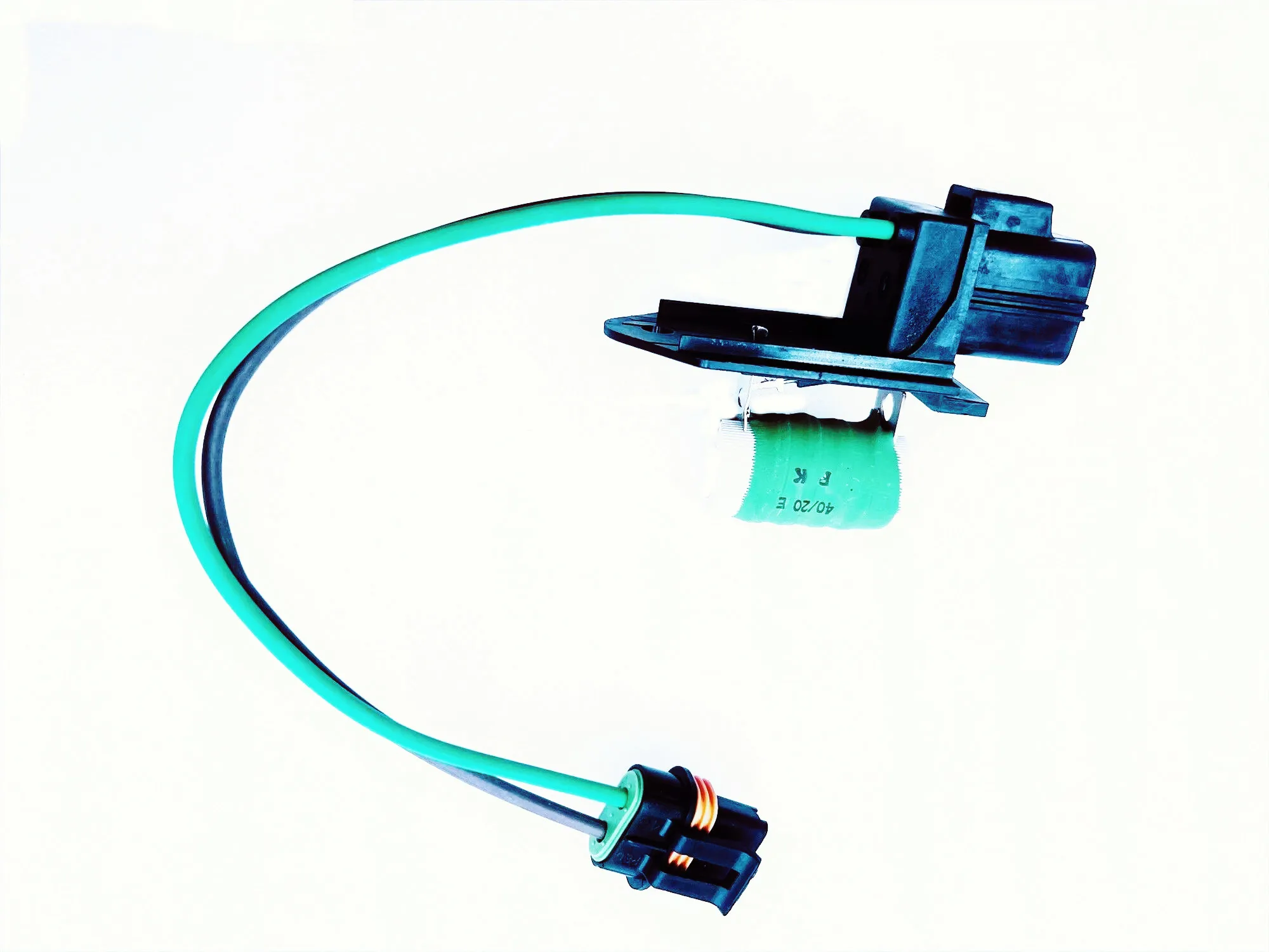 Fan Motor Wiring, Fan Motor Plug, Resistor, 68026780AA, Suitable For: Wrangler, Grand Cherokee, 2007-2012