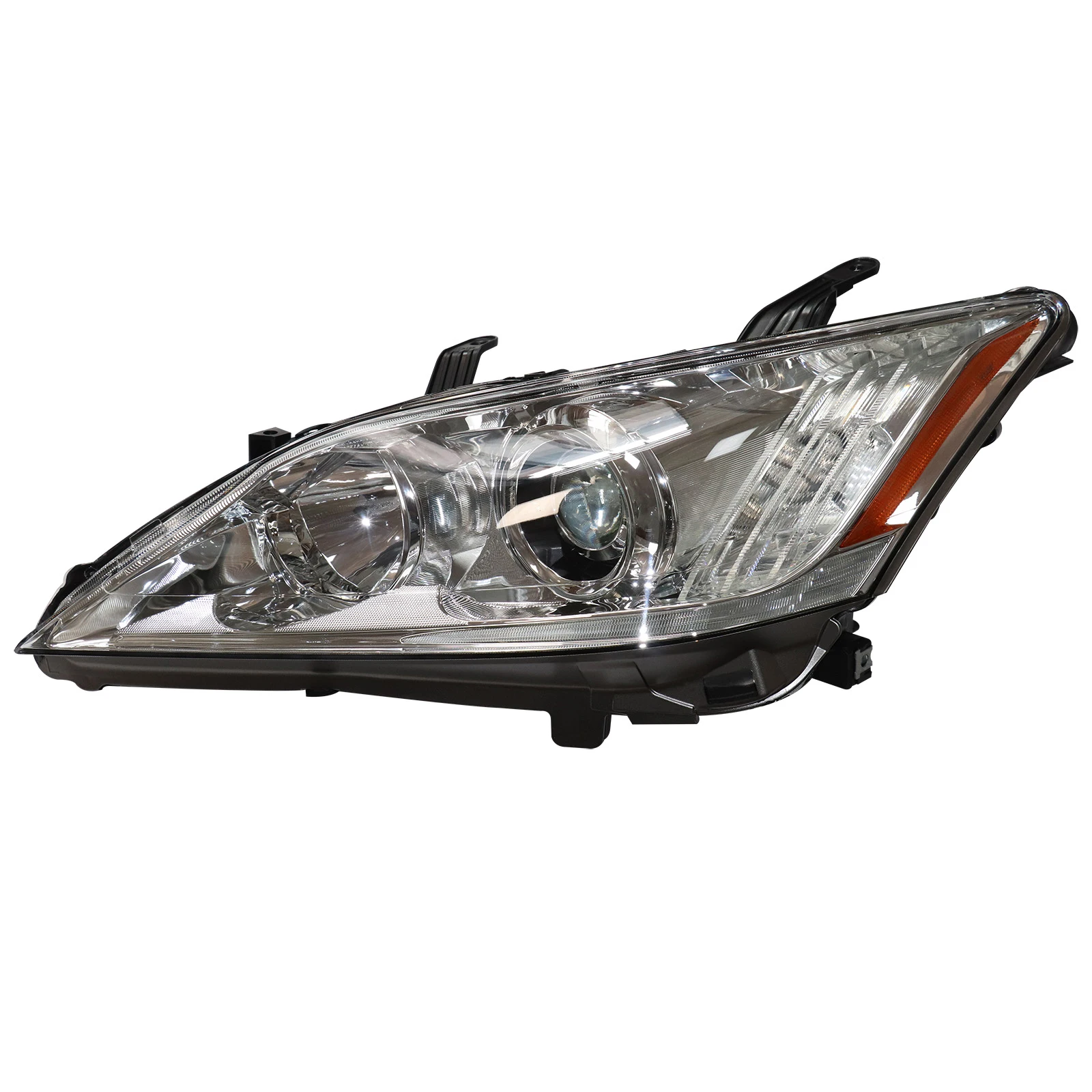 Left Side Headlight Durable Driver Side Headlight For 2010 2011 2012 HID/Xenon Lexus ES350 Sedan 3.5L Chrome NEW