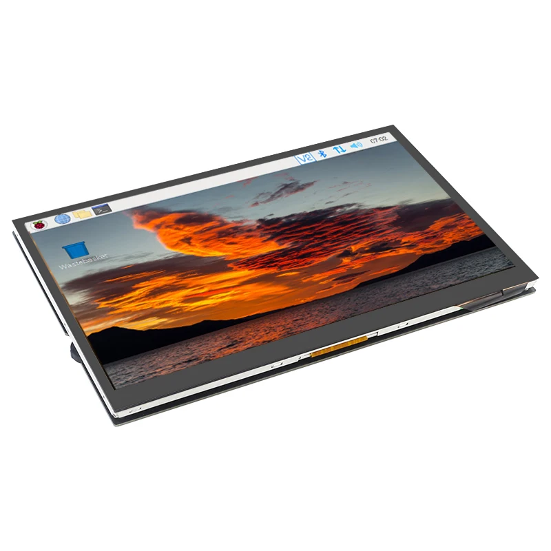 Raspberry pi 10.1 Polegada Tela Sensível ao Toque 1024x600 1280x800 Ips Lcd Opcional Speackers Display Mais Suporte para Rpi Modelo b 3b Mais 3b pc - Imagem 4
