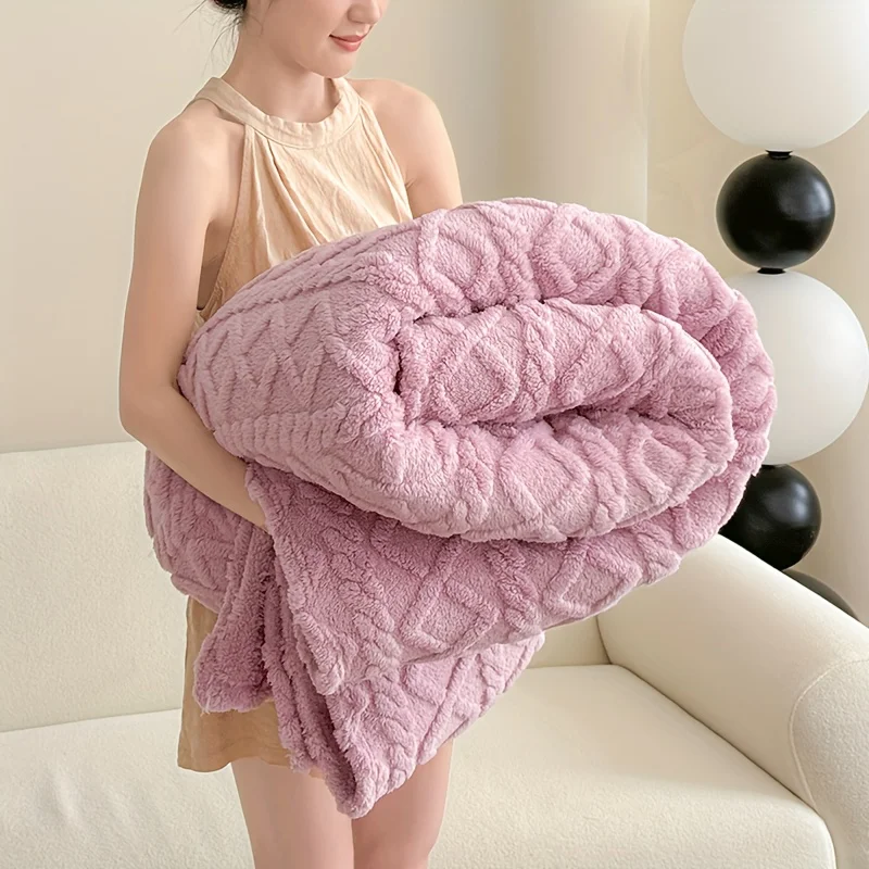 Luxury Plush Fleece Blanket – Ultra Soft Cozy Throw for Bed & Couch 1