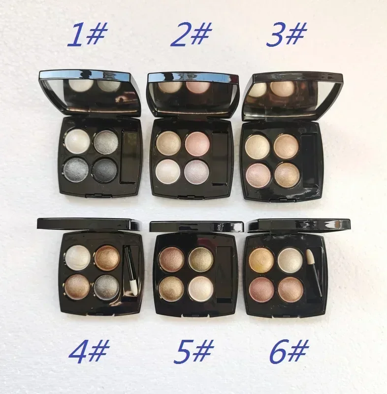 Nuovo Arrivo Migliore Nuova Tavolozza Di Ombretti A 4 Colori Glitter Waterproof Big Makeup Palette Shimmer Eyeshadow