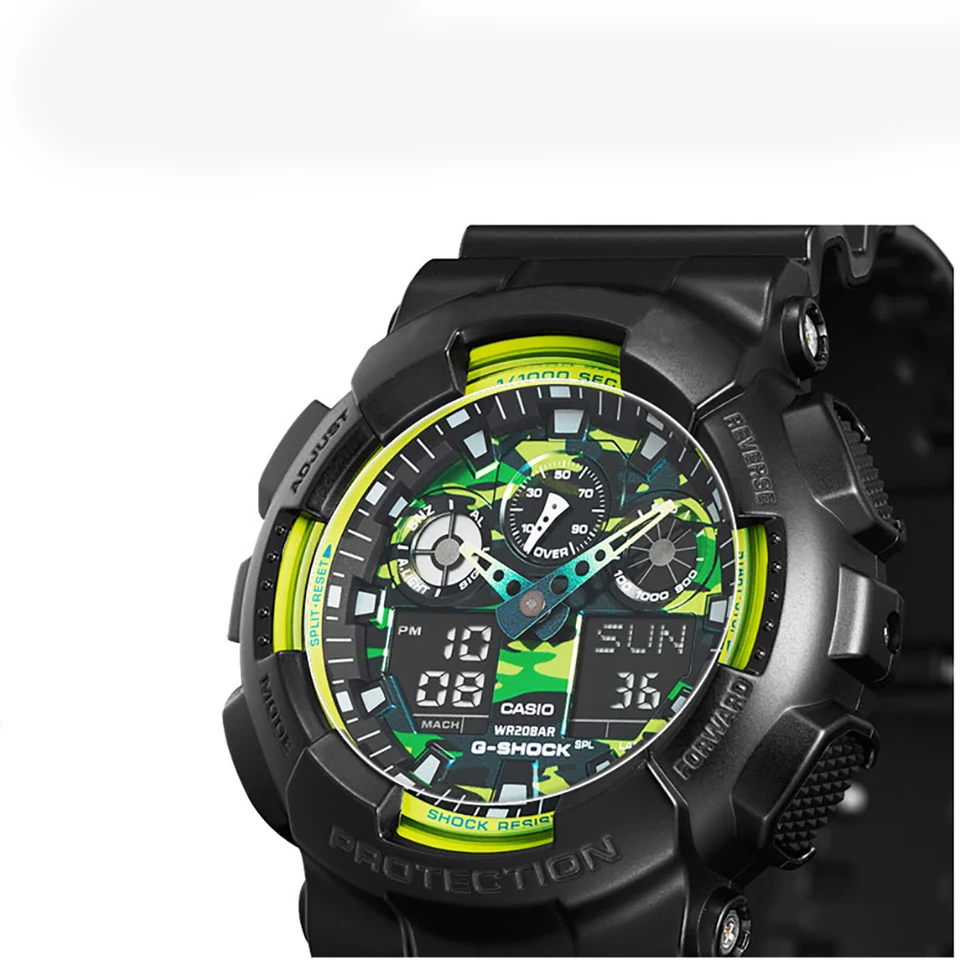 Pellicola In Vetro Temperato 9H Per Casio GST-B200, 2 Pezzi, Anti-impronta, Trasparente, Con Kit Di Installazione, Protezione Schermo - 2