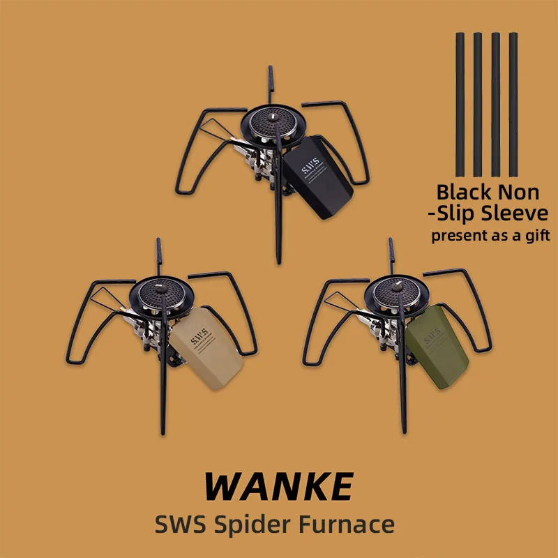 WELLHIKE spider stove spider folding card stove camping tableware camping kitchenware gas barbecue
