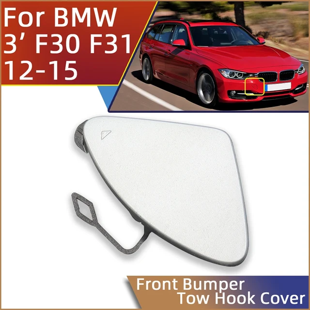 Front Bumper Tow Hook Cap Cover For BMW 3 Series F30 F31 320i 328i