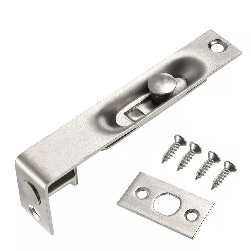 Description Picture 4 of itemFlush Bolt Security Door Guard Complement Your Decor Mounting Screw Mm X Mm Note Product Name Door Chain Bolt Lock