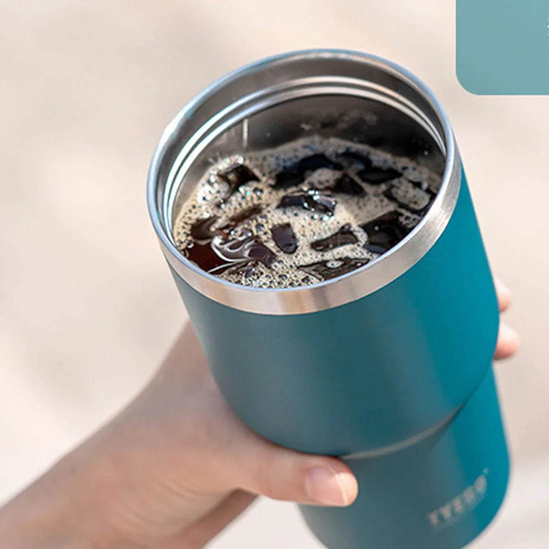 Tyeso Stainless Steel Coffee Cup Cold And Hot Double-layer Insulated Cup Tumbler Thermo Water Bottle Car Travel Mug Vacuum Flask 14 Sd2ba36e37db84d7c9f35a76debb286513