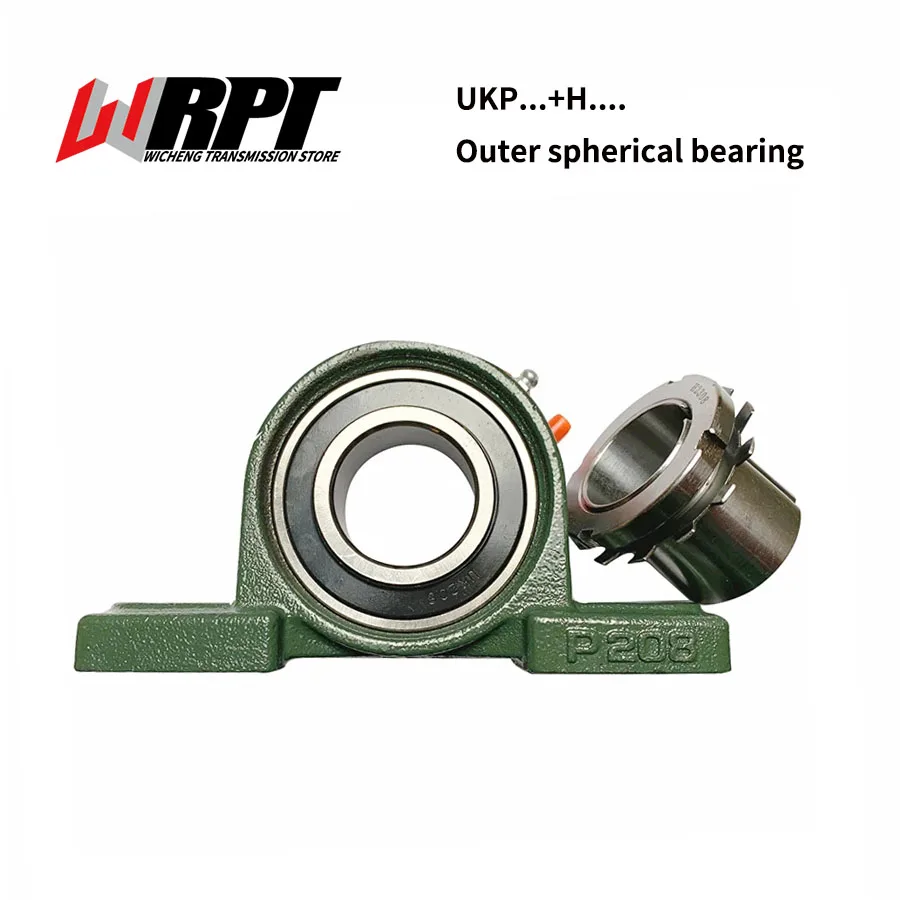 

Outer Spherical Bearing With Adapter Sleeve UKP205 206 207 208 209 210 211 212 214 215