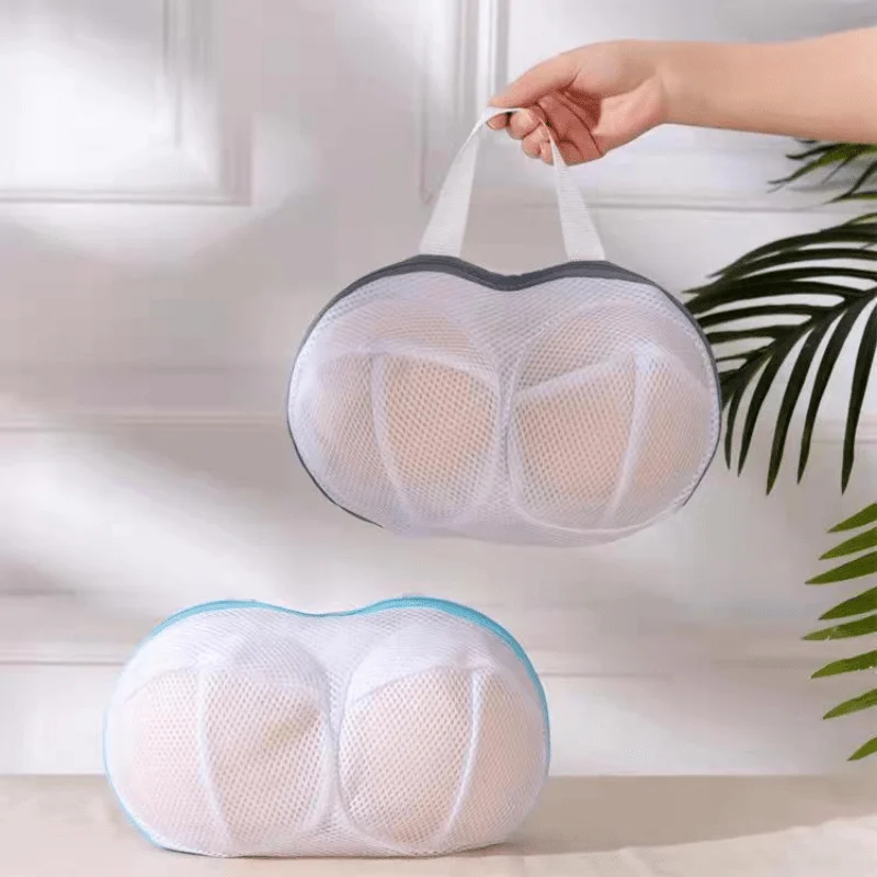 Anti-deformation Bra Mesh Bag Machine-wash Special Polyester Bra Mesh Bags Laundry Brassiere Bag Cleaning Underwear Sports Bra 3
