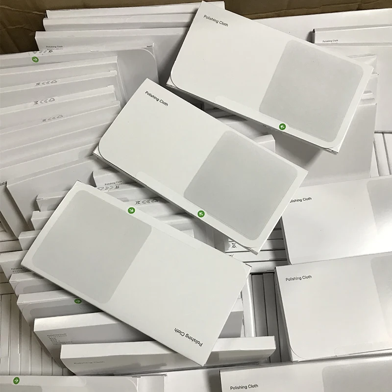 Panno Per Lucidatura Per Apple Iphone Panno Per La Pulizia Dello Schermo Nano-Texture Per Ipad Mac Ipod Pro Apple Watch Display Cleaner Con Scatola