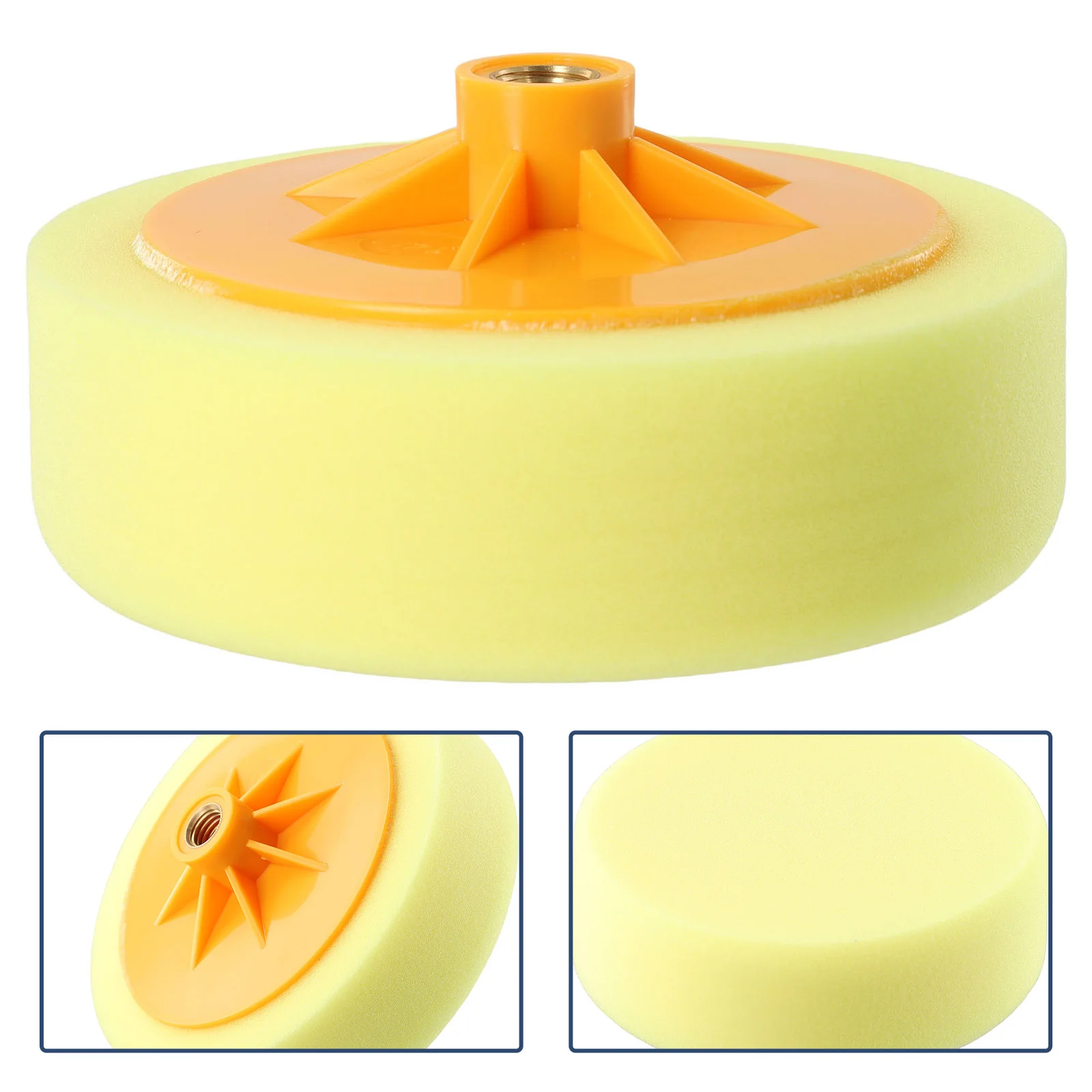 

Tool Polishing Pad Head Accessories Buffing Wheel Compounding Fittings Parts Polishing Sponge Head 150mm 6inch