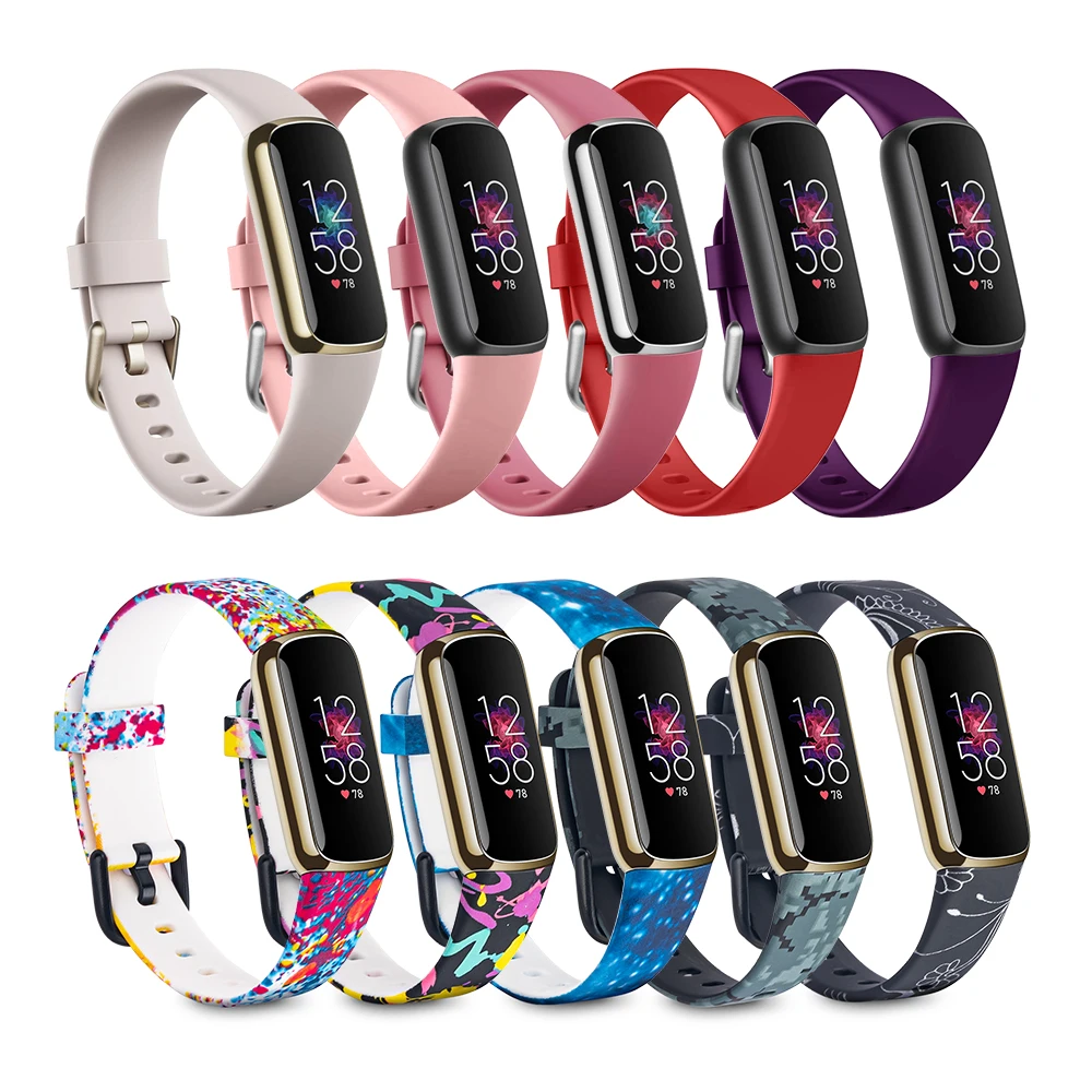 

Watchband For Fitbit Luxe Strap Soft Smart Watch Wristband Replacement Strap For Fitbit Luxe Bracelet Accessories For LuxeBand