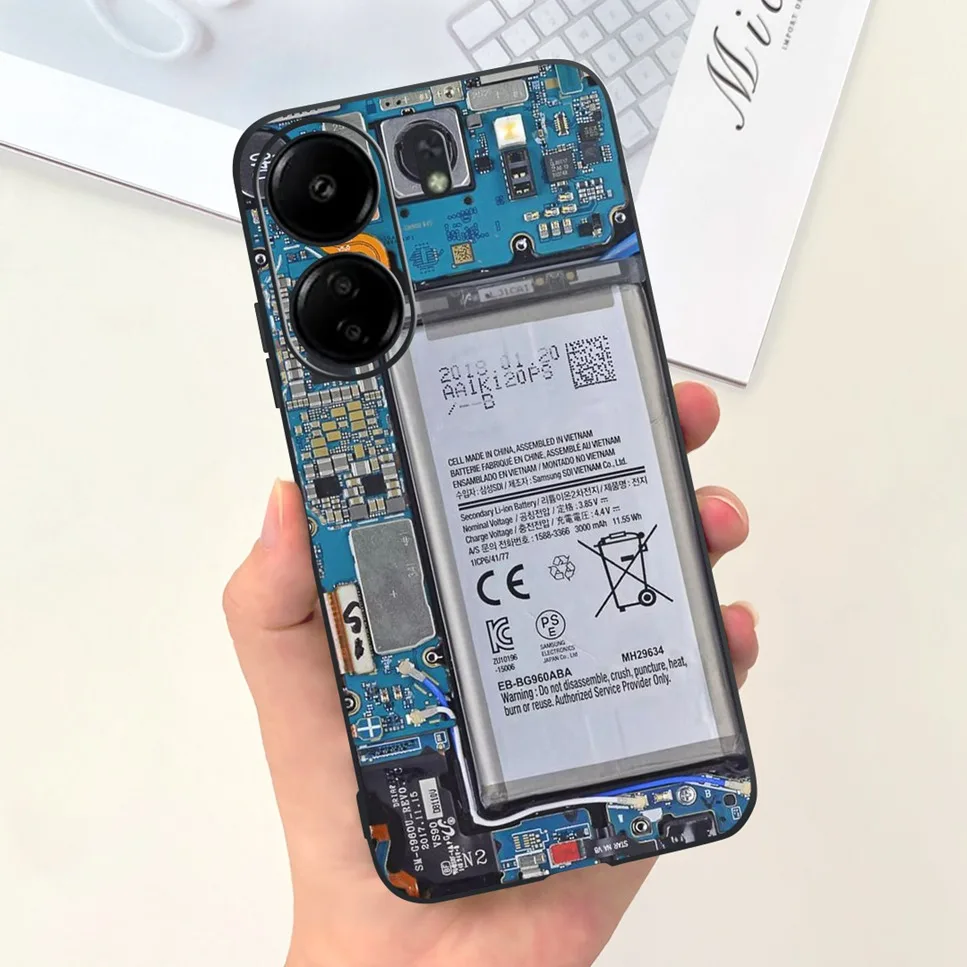 For Xiaomi POCO C65 Case Cute Cartoon Cat Painted TPU Silicone Back Cover For Xioami POCO C65 POCOC65 C 65 6.74 Phone Case Funda