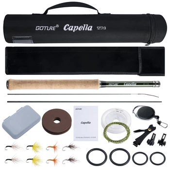 Goture Tenkara Fly Fishing Rod Combo 3.6m Ultralight Carbon 1