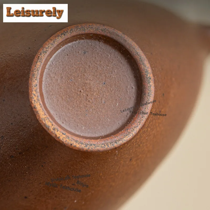 140ML Sauce Glaze Gourd Tea Pitcher Pour Tea Serving Cup Cha Hai Dispenser Household Justice Cup Fair Mug Tea Ceremony Supplies