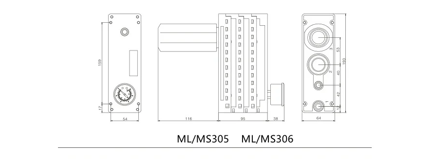 Mehrstufiger Vakuumgenerator, Alternative, MS3X1-D-N, MS3X6-D-V-A, max. Vakuumstufe -94 kPa, pneumatisch – Detail 4