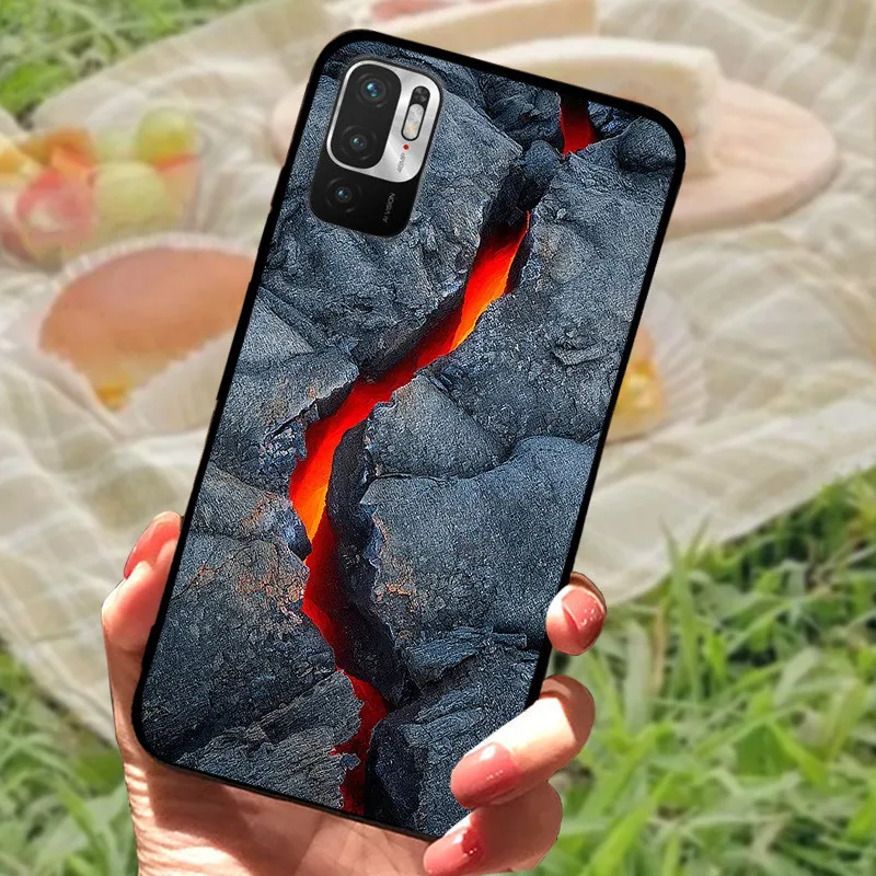 Marble Silicone Soft TPU Back Cover - Full Protective Case in Stylish Design