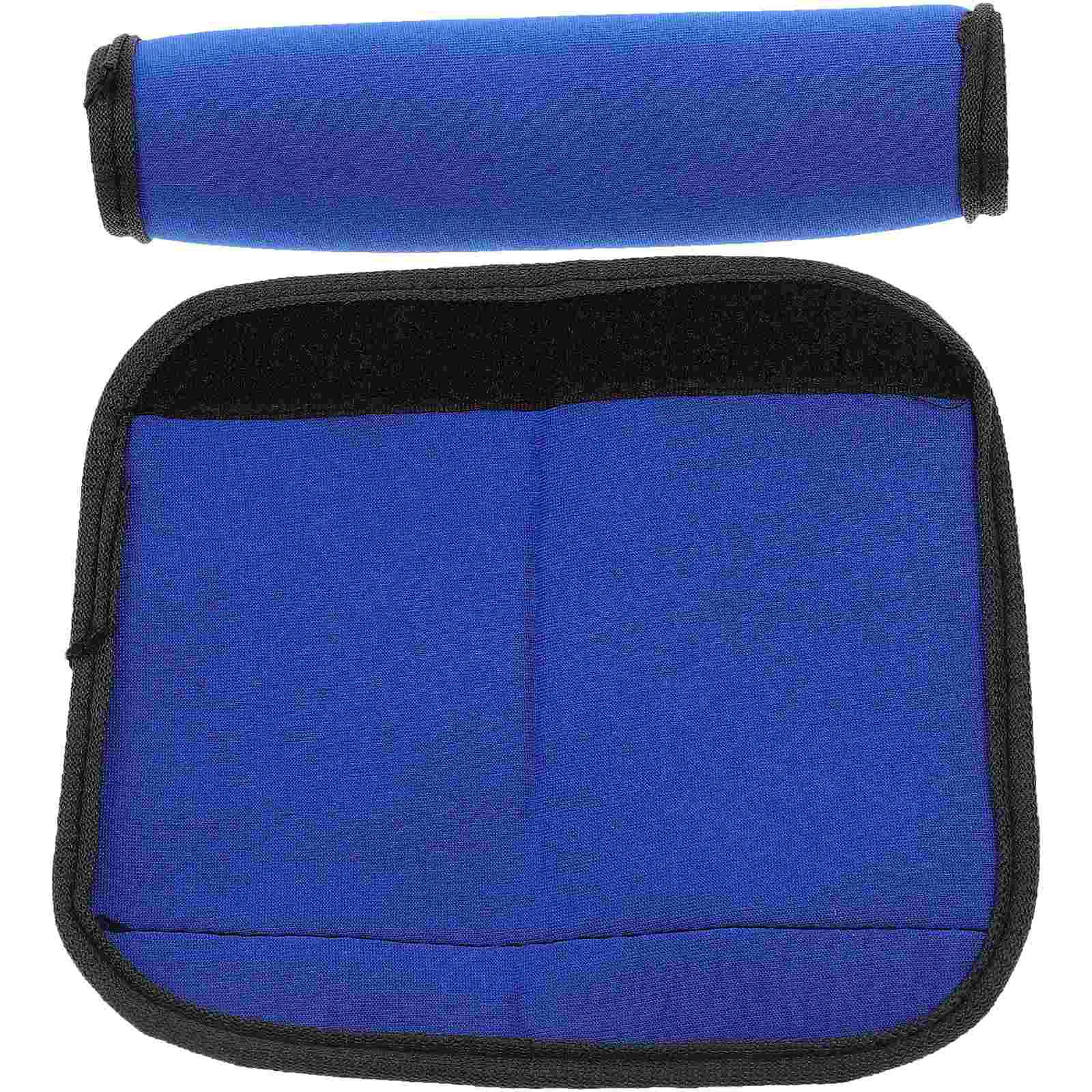 

2 Pcs Barbell Horizontal Non-slip Sheath Sleeve Portable Pad Dumbbel Accessories Mat for Hip Thrust Weightlift Polyester