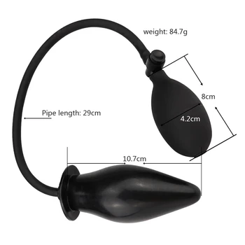 Inflatable Big Dildos Anal Plug Sex Toys For Women Men Couple Anus Dilator Vagina Massager Penis Butt Plug Ass Expanding Product 5