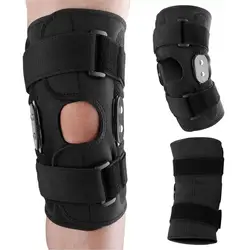 Kneepad Sports Brace Hinged Support Protector Knee sizes Adjustable Alloy Wrap 4 Kneelet Patella Stabilizer Kneelet Knee Brace P