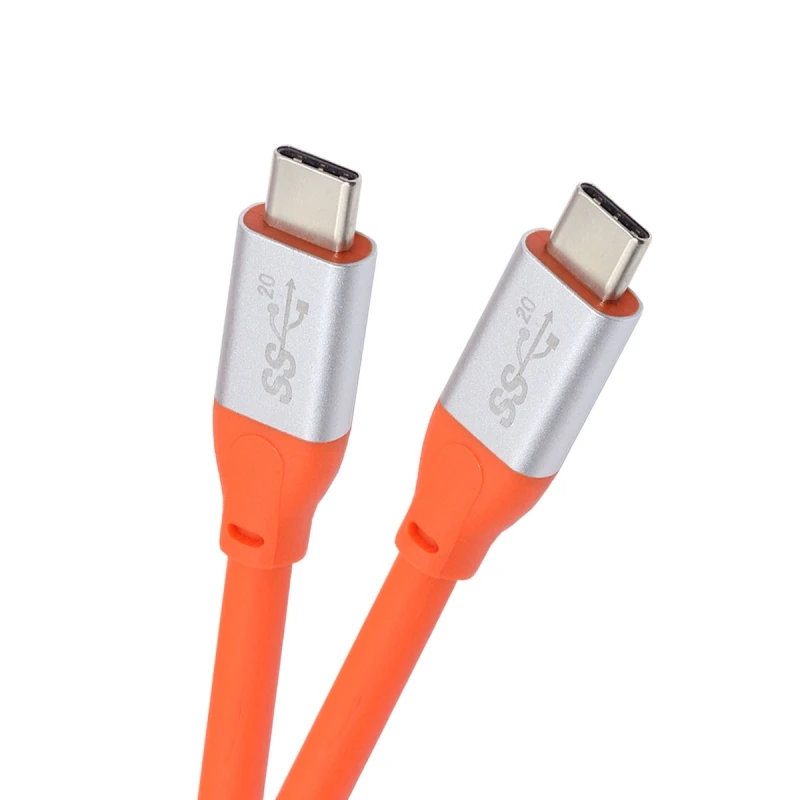 

Zihan, сверхгибкий кабель USB 3,2, 20 Гбит/с, высокоскоростной, мощный и с высоким разрешением для подключения устройств 8K, 5K и 4K